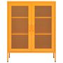 Voir la diapositive 3 : VIDAXL Armoire de rangement Jaune moutarde 80x35x101,5 cm Acier