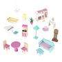 Voir la diapositive 2 : Kidkraft Maison de poupée en bois Abbey Manor