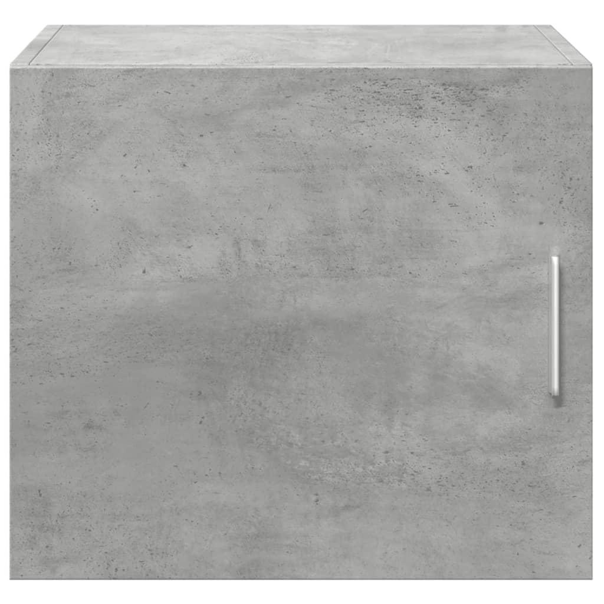Voir la diapositive 4 : VIDAXL Armoire murale gris beton 45x42,5x40 cm bois d'ingenierie
