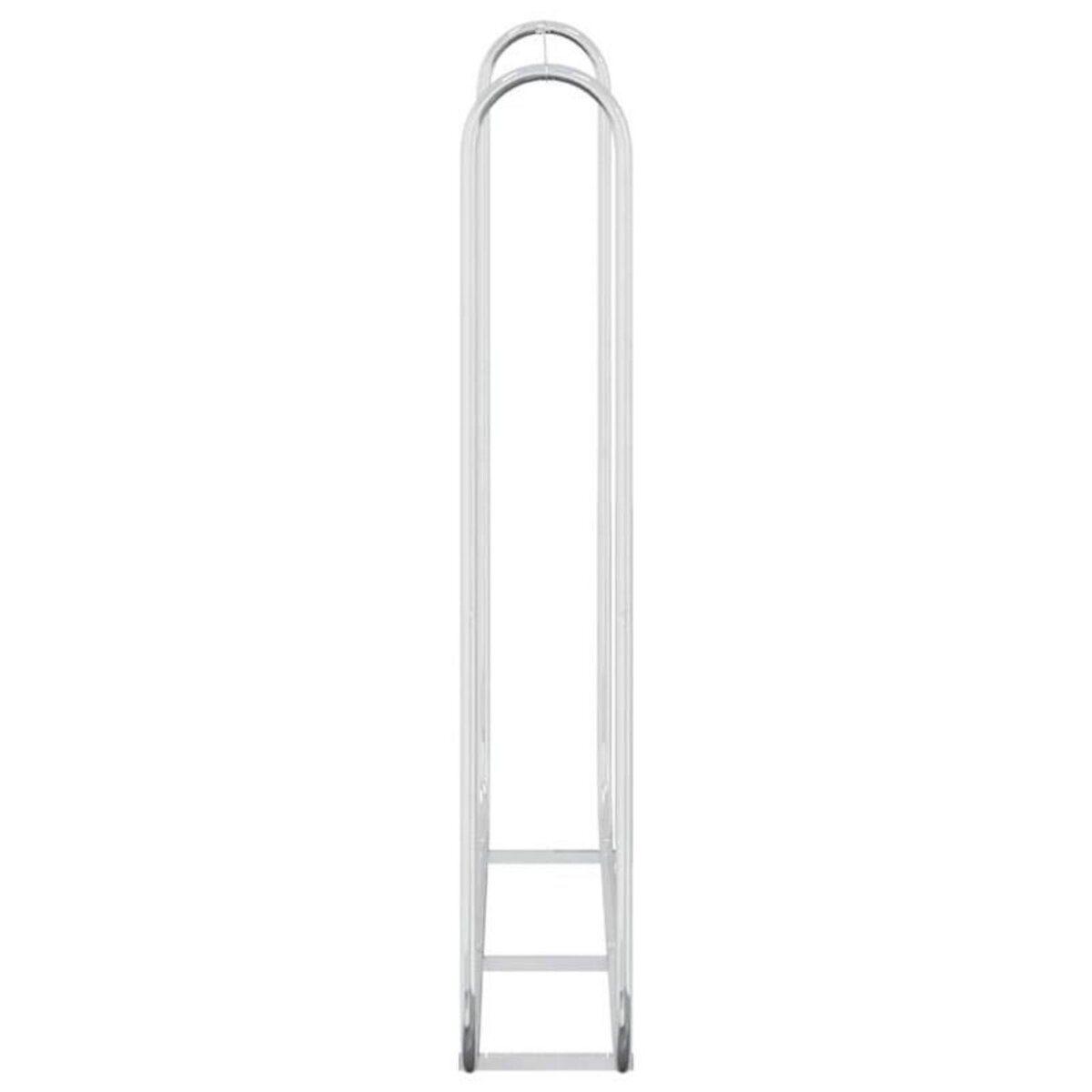 VIDAXL Portant de bois de chauffage avec fil d acier acier galvanisé