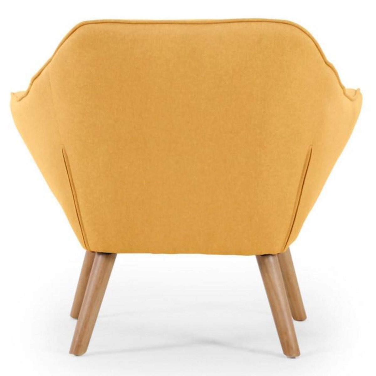 Paris Prix Fauteuil Scandinave Matelassé  Taon  83cm Jaune