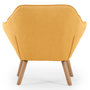 Voir la diapositive 4 : Paris Prix Fauteuil Scandinave Matelassé  Taon  83cm Jaune
