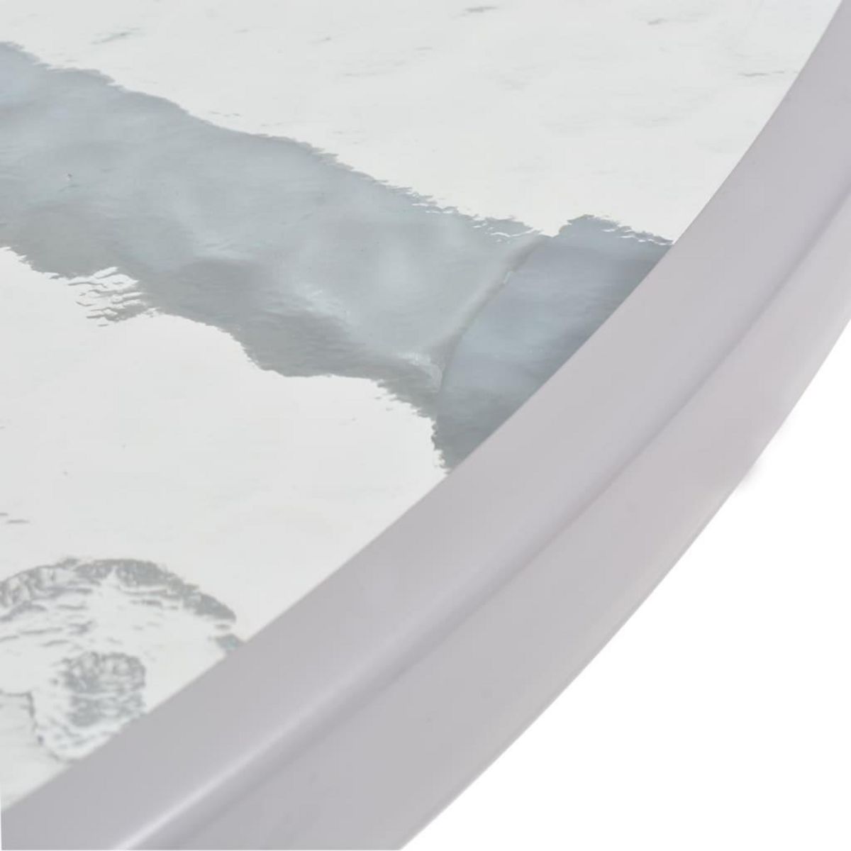 VIDAXL Ensemble a manger d'exterieur 6 pcs Acier et textilene Gris