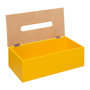 Voir la diapositive 2 : FIVE Boîte à Mouchoirs Déco  Modern  25cm Moutarde