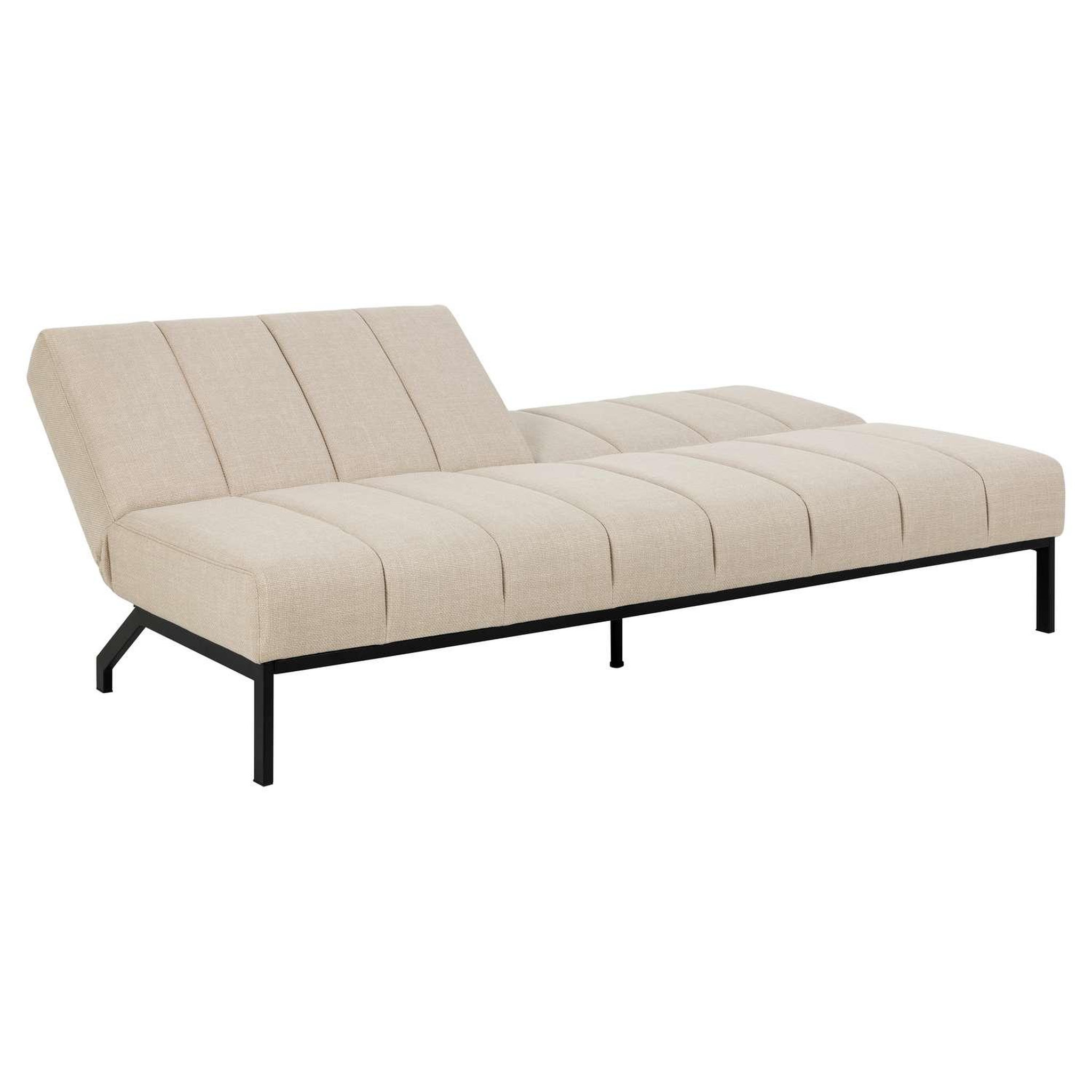 Voir la diapositive 5 : TOILINUX Canapé convertible caix - 3 places - beige