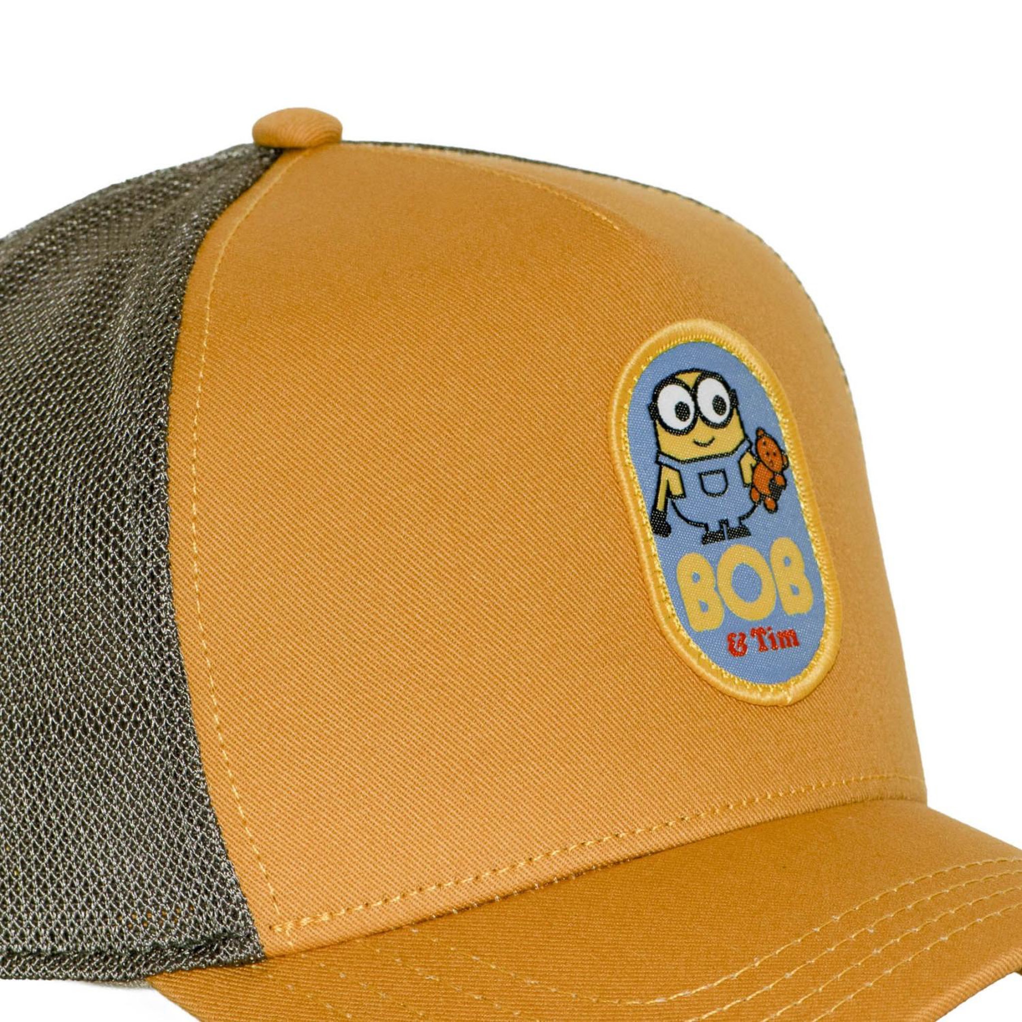 Voir la diapositive 4 : CAPSLAB Casquette trucker premium avec filet et patch despicable me tada