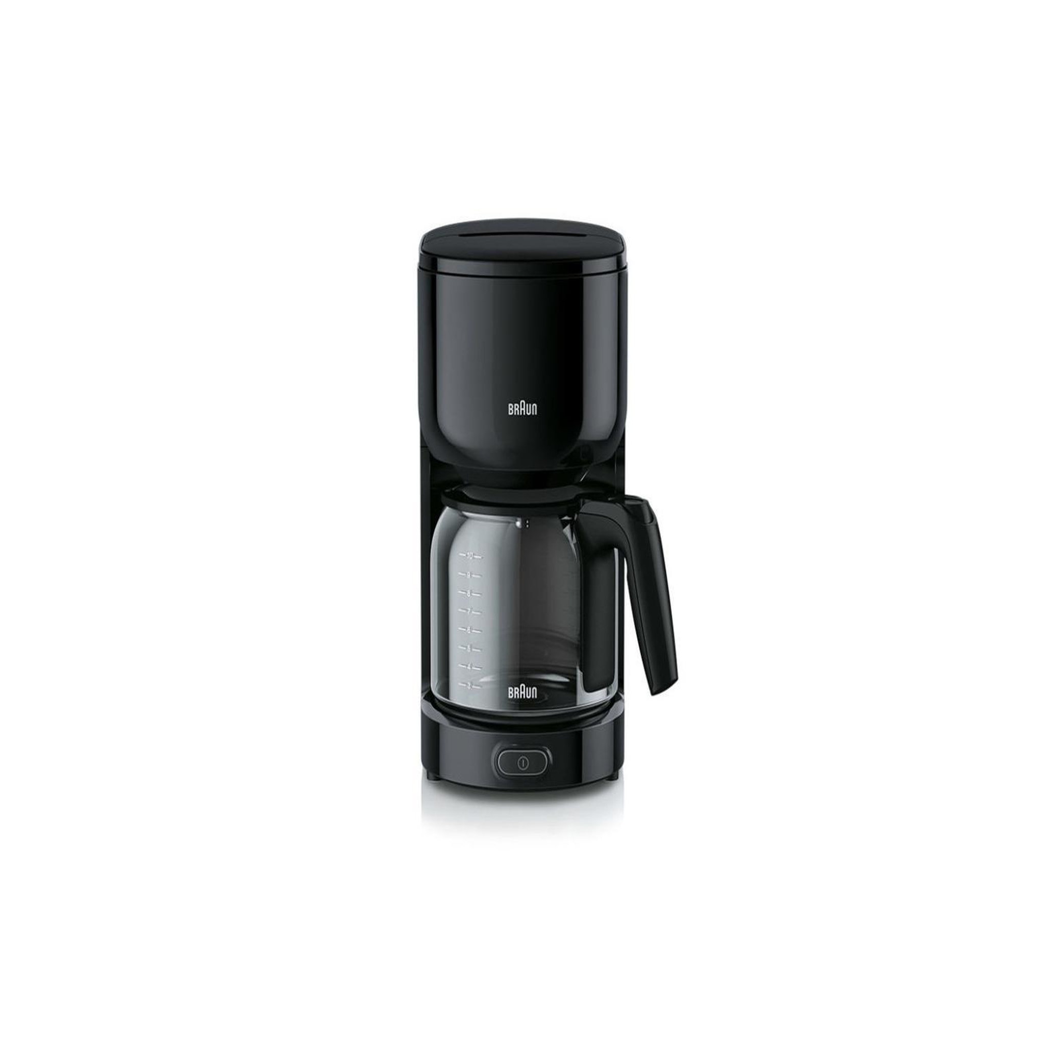 Voir la diapositive 2 : BRAUN Machine à café filtre manuelle Braun KF 3120 BK 10 tasses Noir