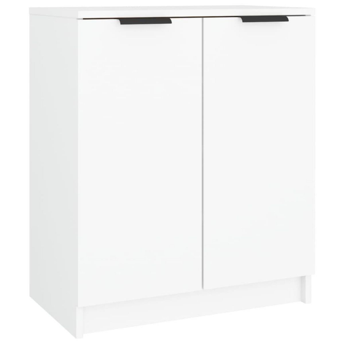 VIDAXL Armoire a chaussures Blanc 59x35x70 cm Bois d'ingenierie