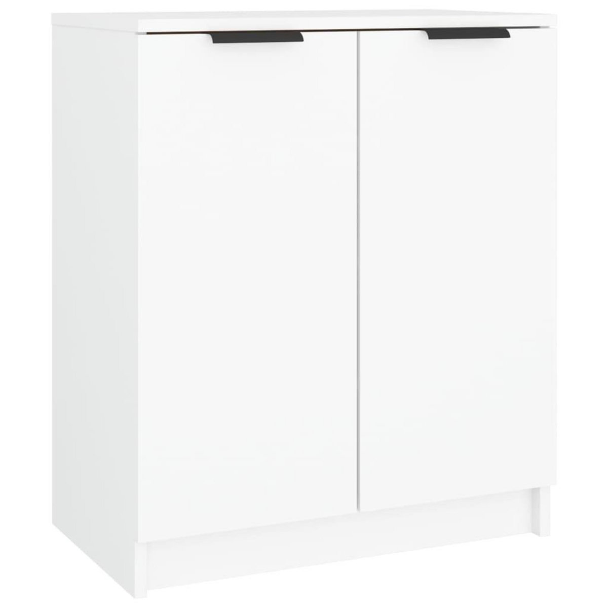 VIDAXL Armoire a chaussures Blanc 59x35x70 cm Bois d'ingenierie