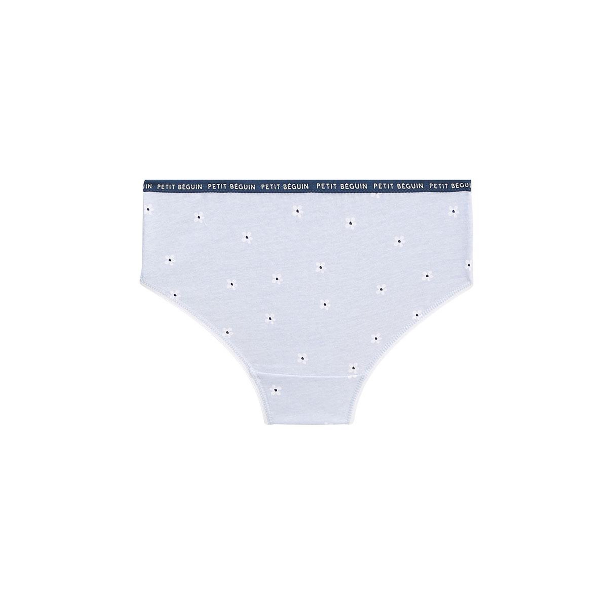 Voir la diapositive 6 : Petit Béguin Lot de 3 culottes fille Automne