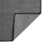 VIDAXL Tapis a tissage plat d'exterieur 200x280 cm Gris