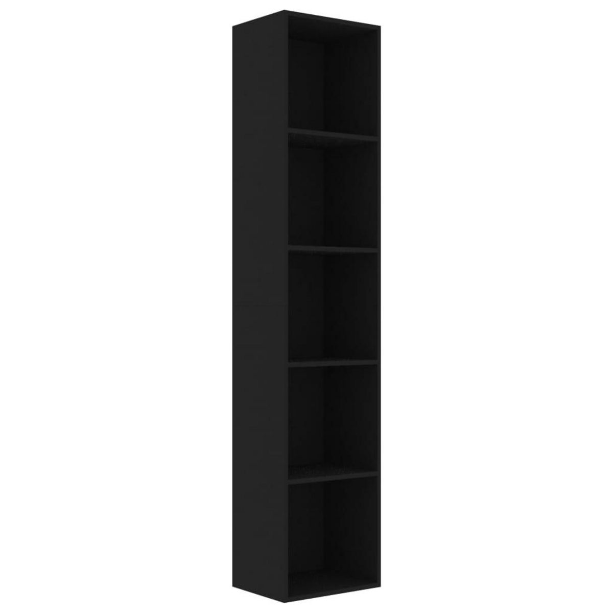VIDAXL Bibliotheque Noir 40x30x189 cm Bois d'ingenierie