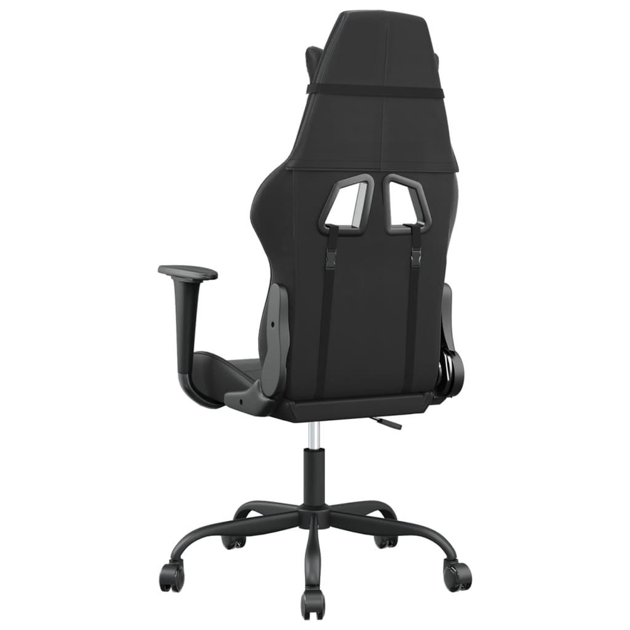 Voir la diapositive 5 : VIDAXL Chaise de jeu Noir Similicuir