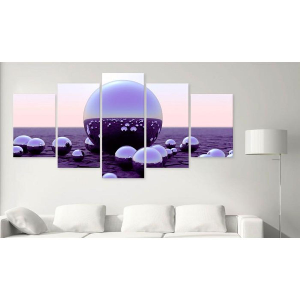 Paris Prix Tableau Imprimé  Purple Balls