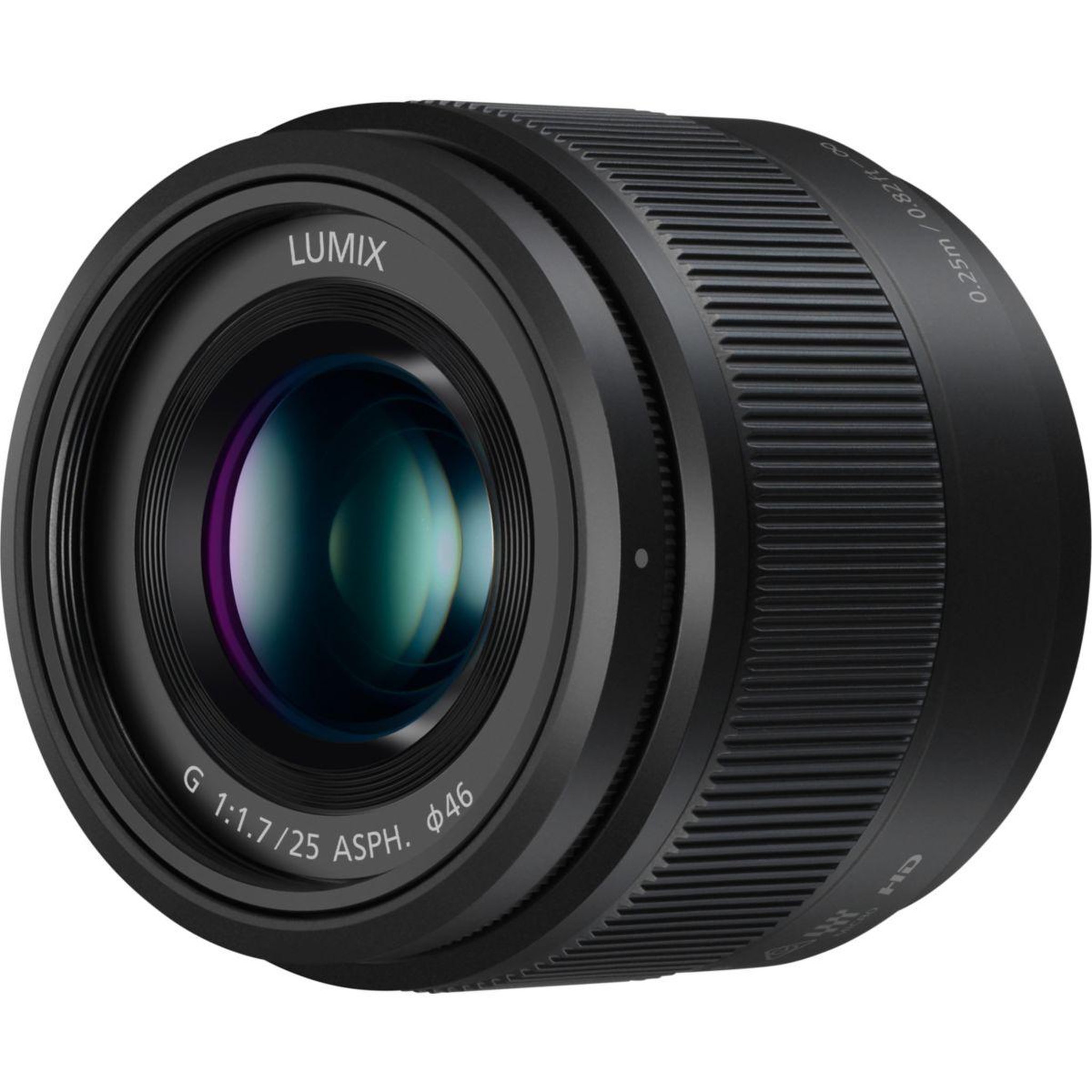 PANASONIC Objectif pour Hybride 25mm f/1.7 noir Lumix G