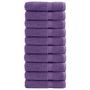 Voir la diapositive 1 : VIDAXL Serviettes de douche de qualité supérieure SOLUND 10 pcs violet