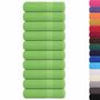 Voir la diapositive 2 : VIDAXL Essuie mains 10 pcs vert pomme 50x100 cm 360 g m² 100% coton