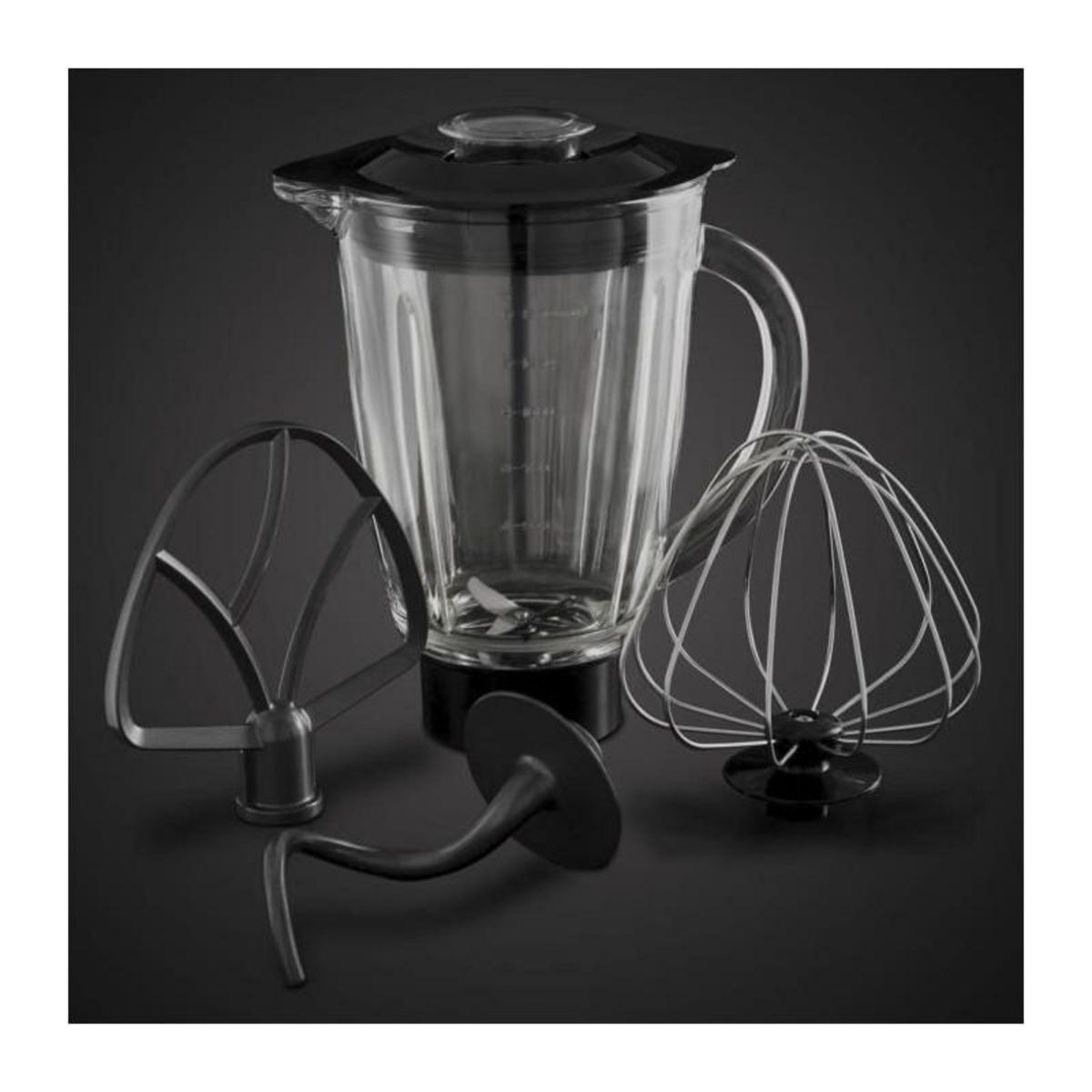 Russell Hobbs Robot de Cuisine - RUSSELL HOBBS - Desire 23480-56 - 1000 W - Bol 5 L - 10 vitesses - Bol blender 1,5L
