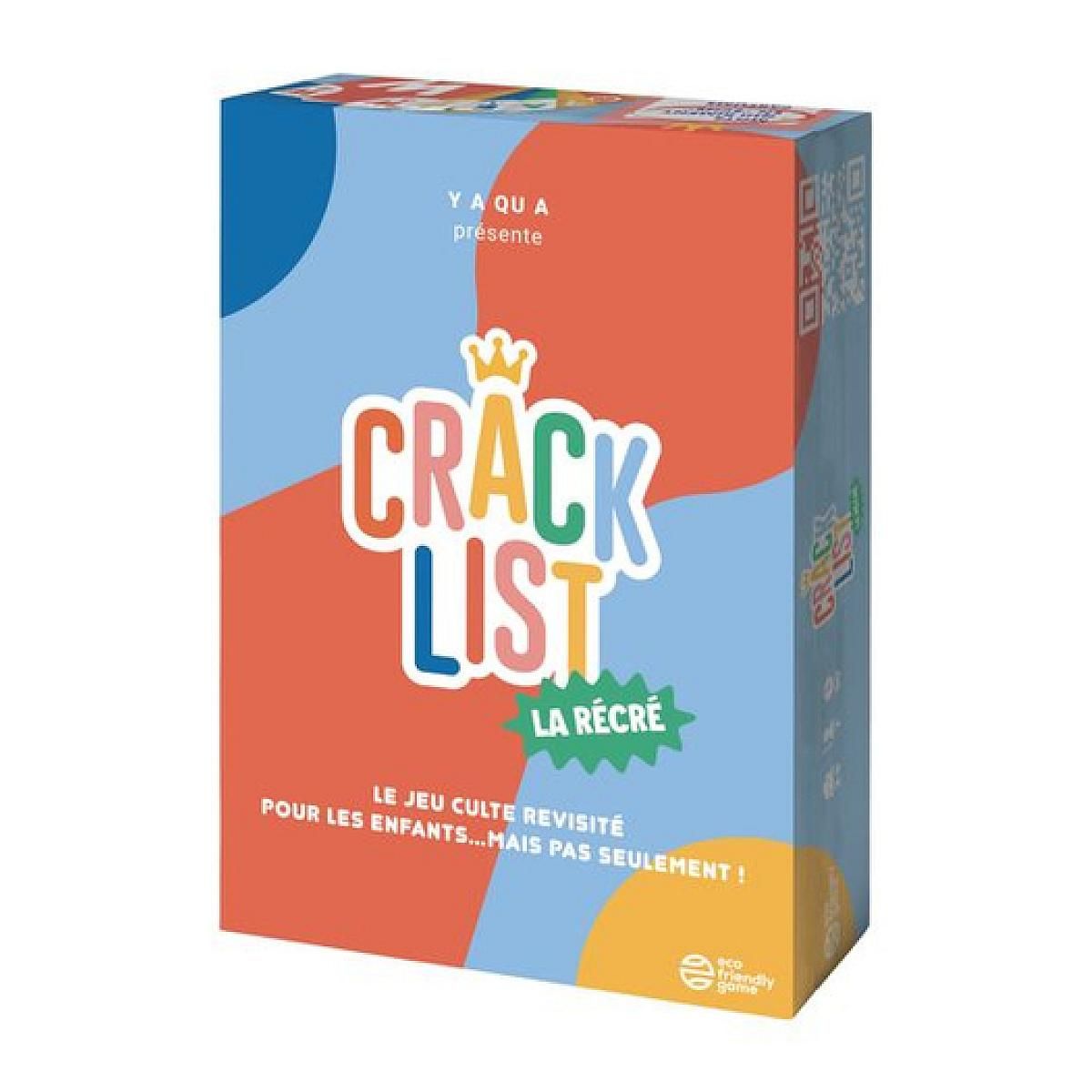 Blackrock Editions Crack List La Recre - Jeu de bac