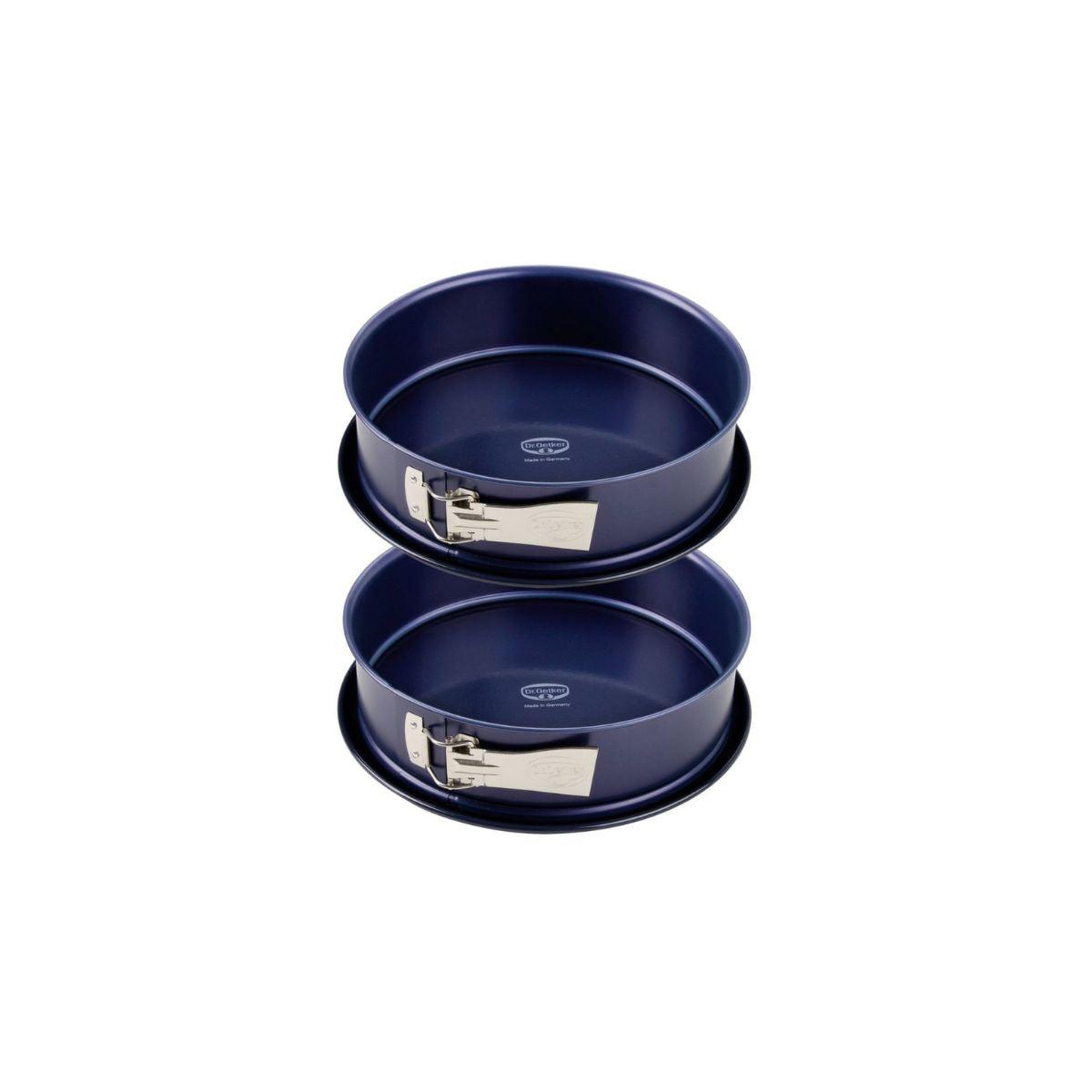 DR.OETKER Ensemble de 2 moules à manqué à charnière 26 cm dr.oetker back liebe
