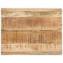Voir la diapositive 3 : VIDAXL Table d'appoint 40x30x50 cm Bois massif de manguier brut