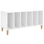 Voir la diapositive 2 : VIDAXL Armoire a disques blanc 100x38x48 cm bois d'ingenierie