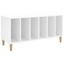 Voir la diapositive 2 : VIDAXL Armoire a disques blanc 100x38x48 cm bois d'ingenierie
