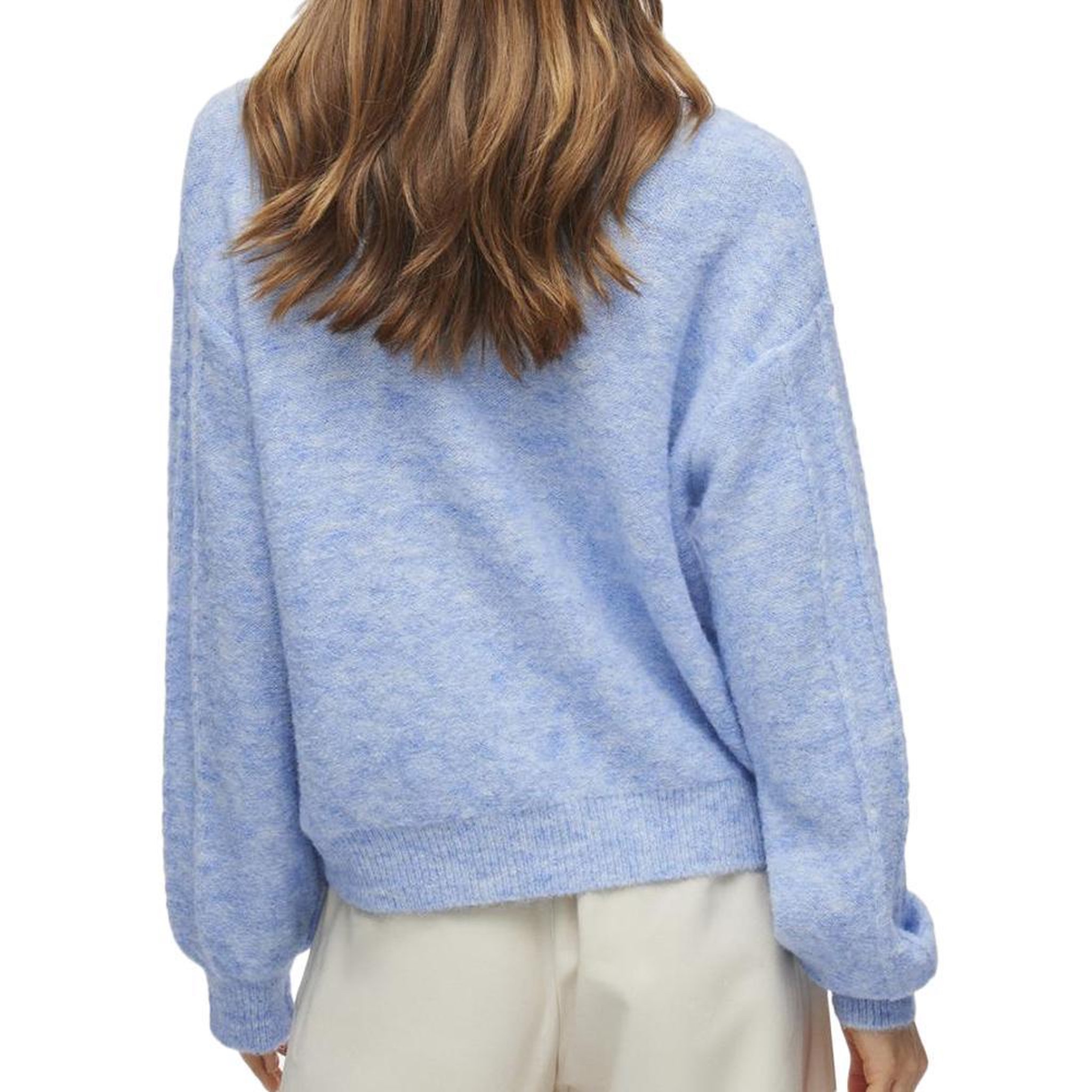 Voir la diapositive 2 : Vila Pull Bleu Femme Vila Sally