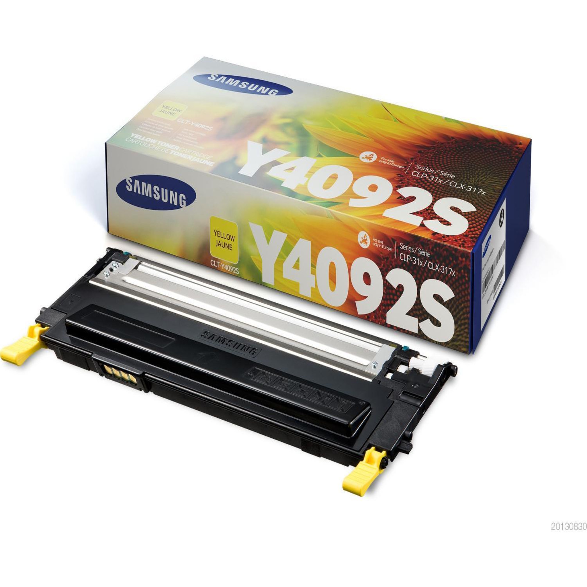 Voir la diapositive 2 : HP Samsung clt-y4092s yellow toner cartridge cartouche de toner 1 pièce(s) original