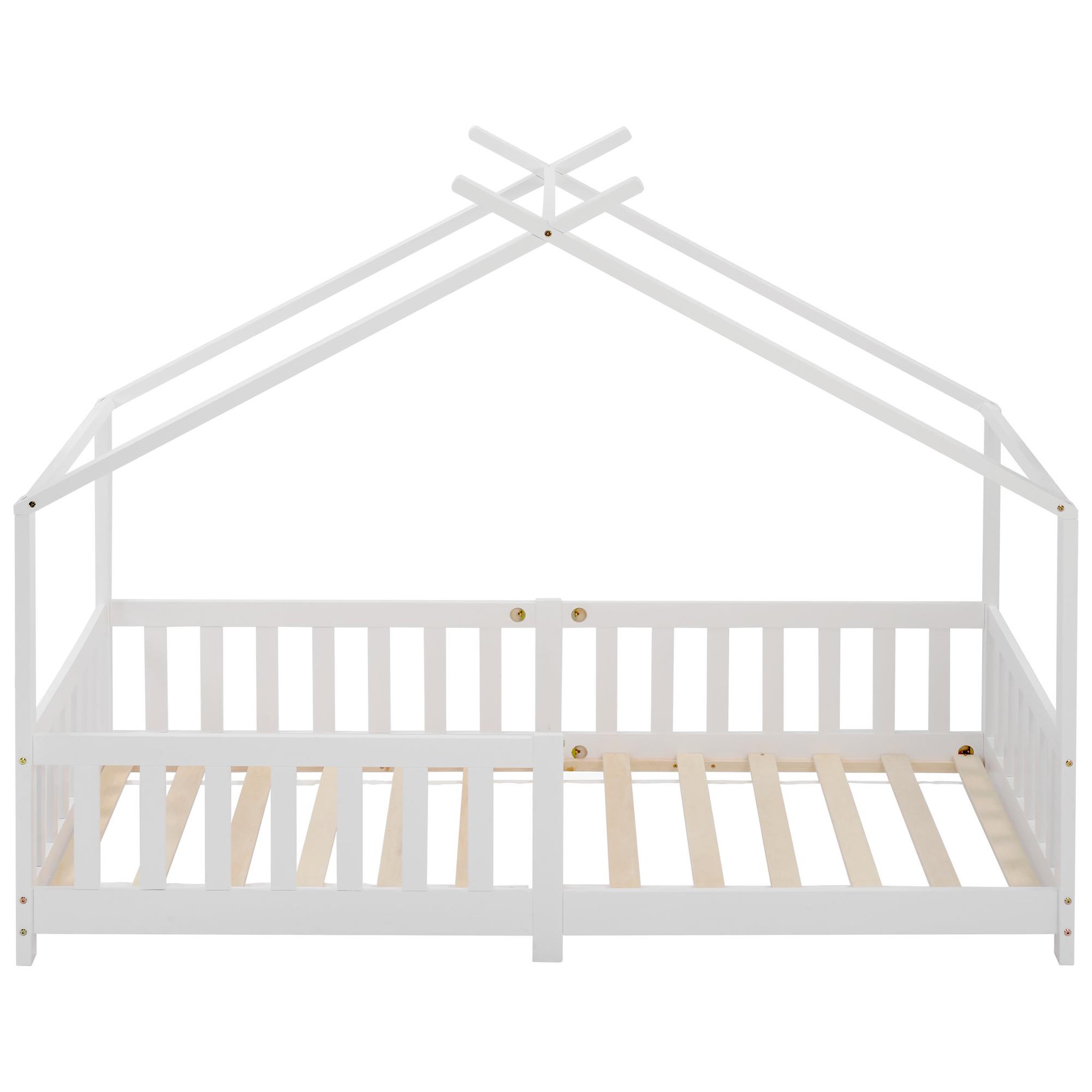 Voir la diapositive 1 : MERAX Lit cabane enfant 90x200cm