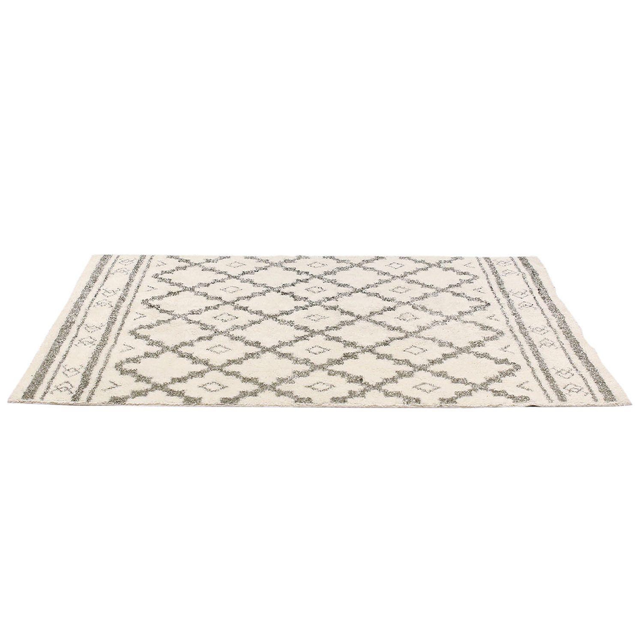 Voir la diapositive 2 : The Home Deco Factory Tapis rectangulaire ethnique mirage - l. 170 x l. 120 cm - beige