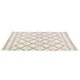 Voir la diapositive 2 : The Home Deco Factory Tapis rectangulaire ethnique Mirage - L. 170 x l. 120 cm - Beige