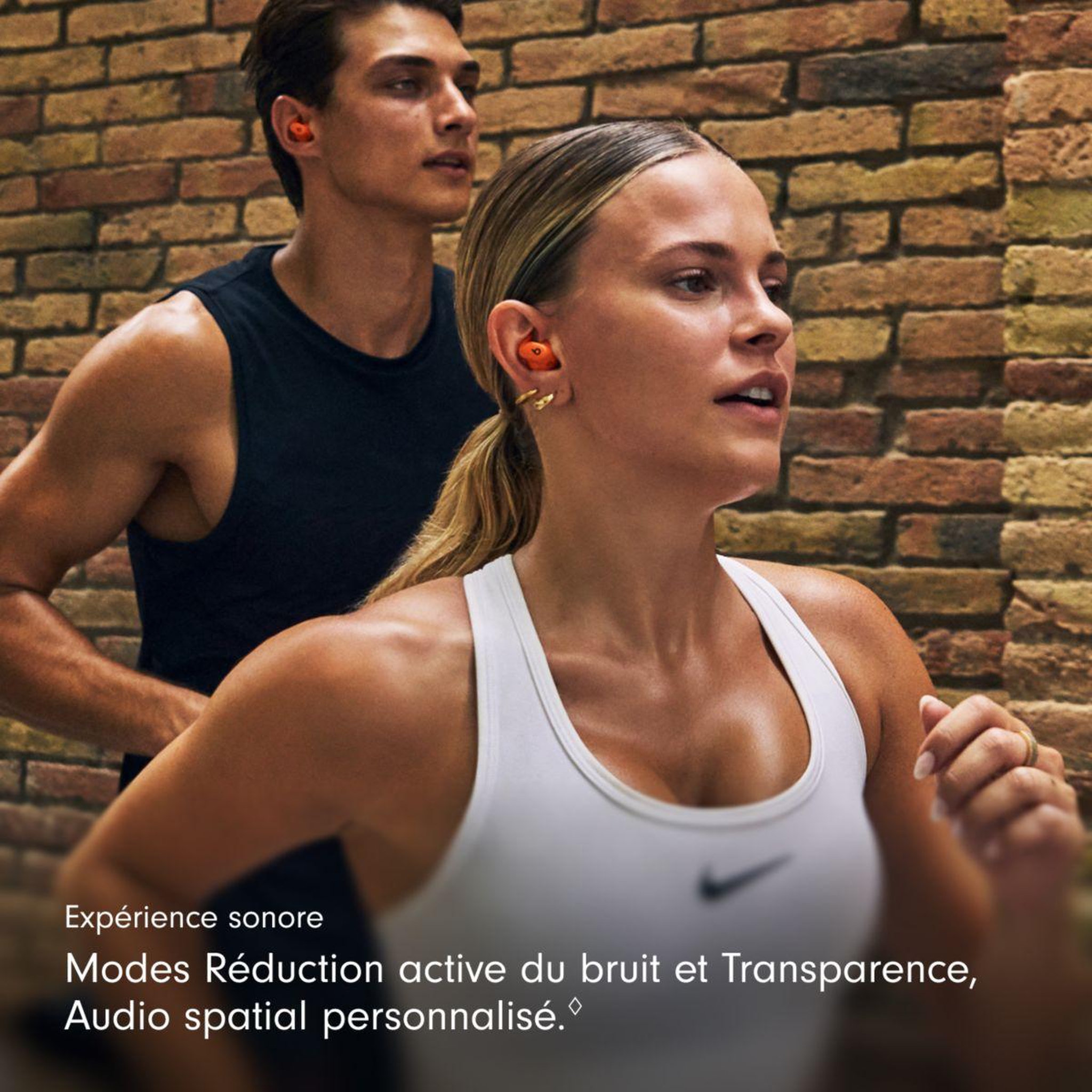 Voir la diapositive 5 : BEATS Ecouteurs sport powerbeats fit orange
