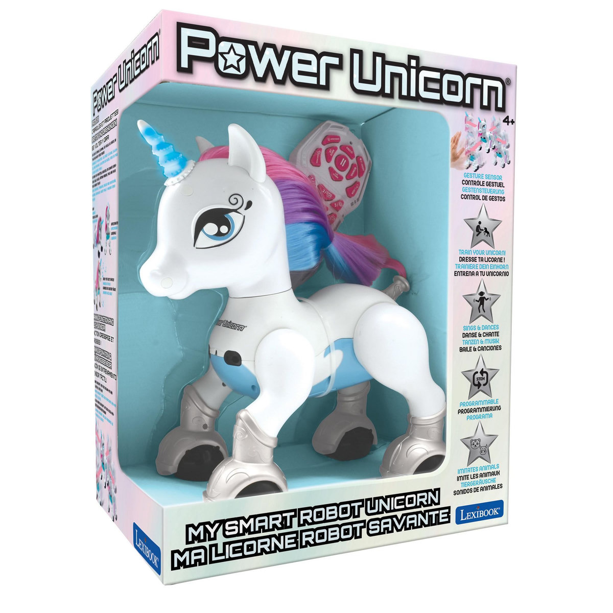 Lexibook Power Unicorn Ma licorne robot savante programmable