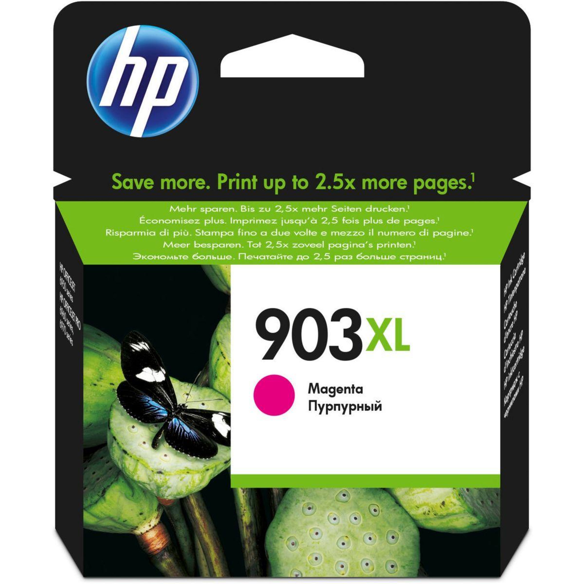 HP Cartouche d'encre originale 903 xl magenta haute capacité - t6m84ae