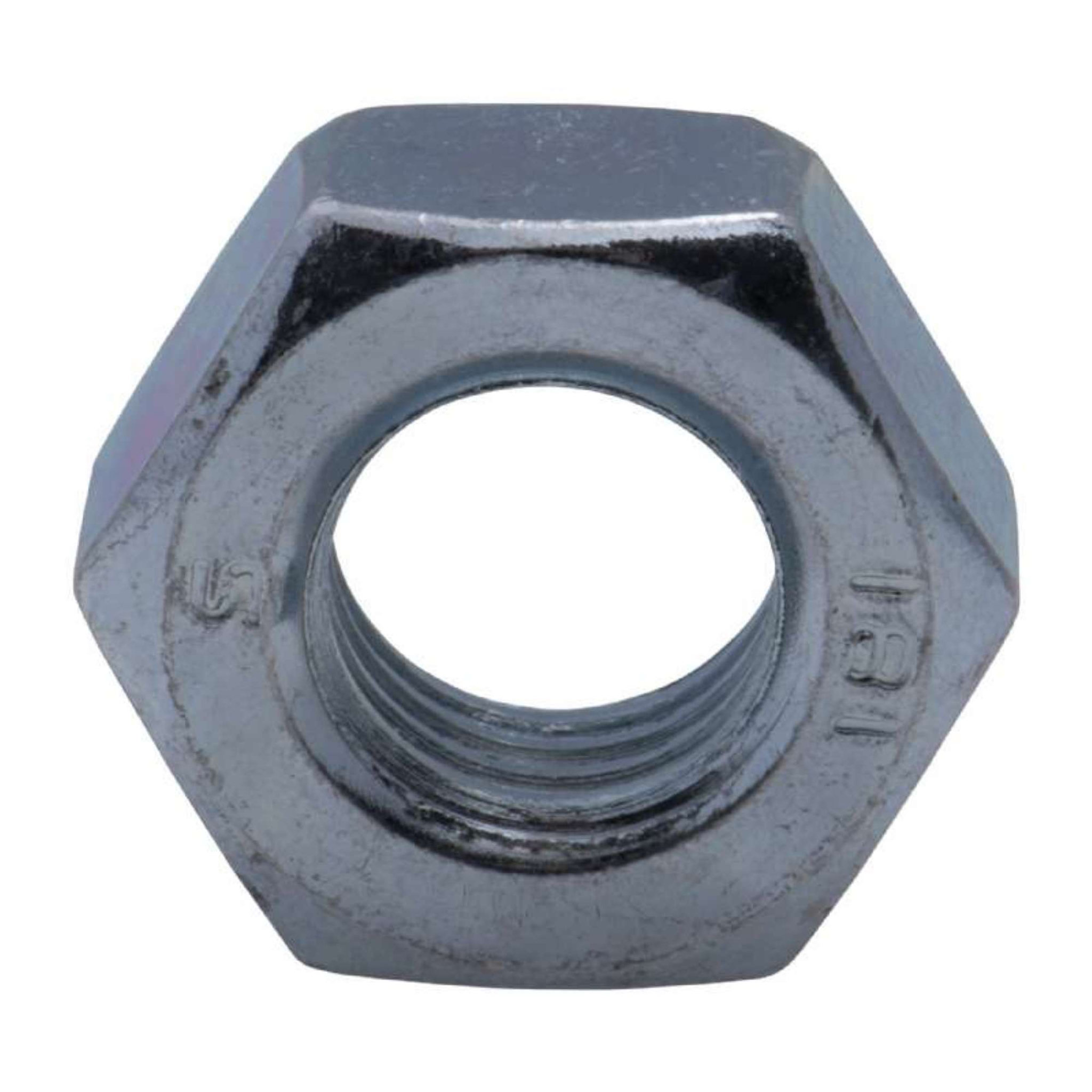 Voir la diapositive 3 :  Écrou hexagonal zingué 6 pans Vissal  Classe 8  Ø 14mm  lot de 25 écrous