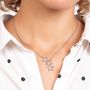 Voir la diapositive 2 : SC CRYSTAL Collier étoiles par SC Crystal orné de Zirconium