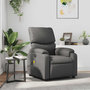 Voir la diapositive 1 : VIDAXL Fauteuil de massage inclinable Gris Similicuir