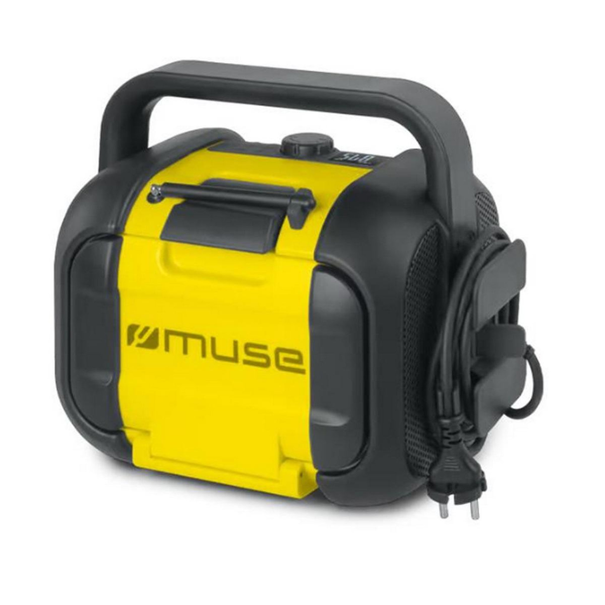 Voir la diapositive 3 : Muse Radio portable jaune/noir - m968bty