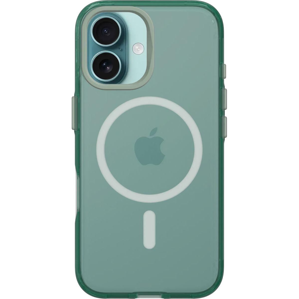 RHINOSHIELD Coque iPhone 16 JellyTint Vert MagSafe