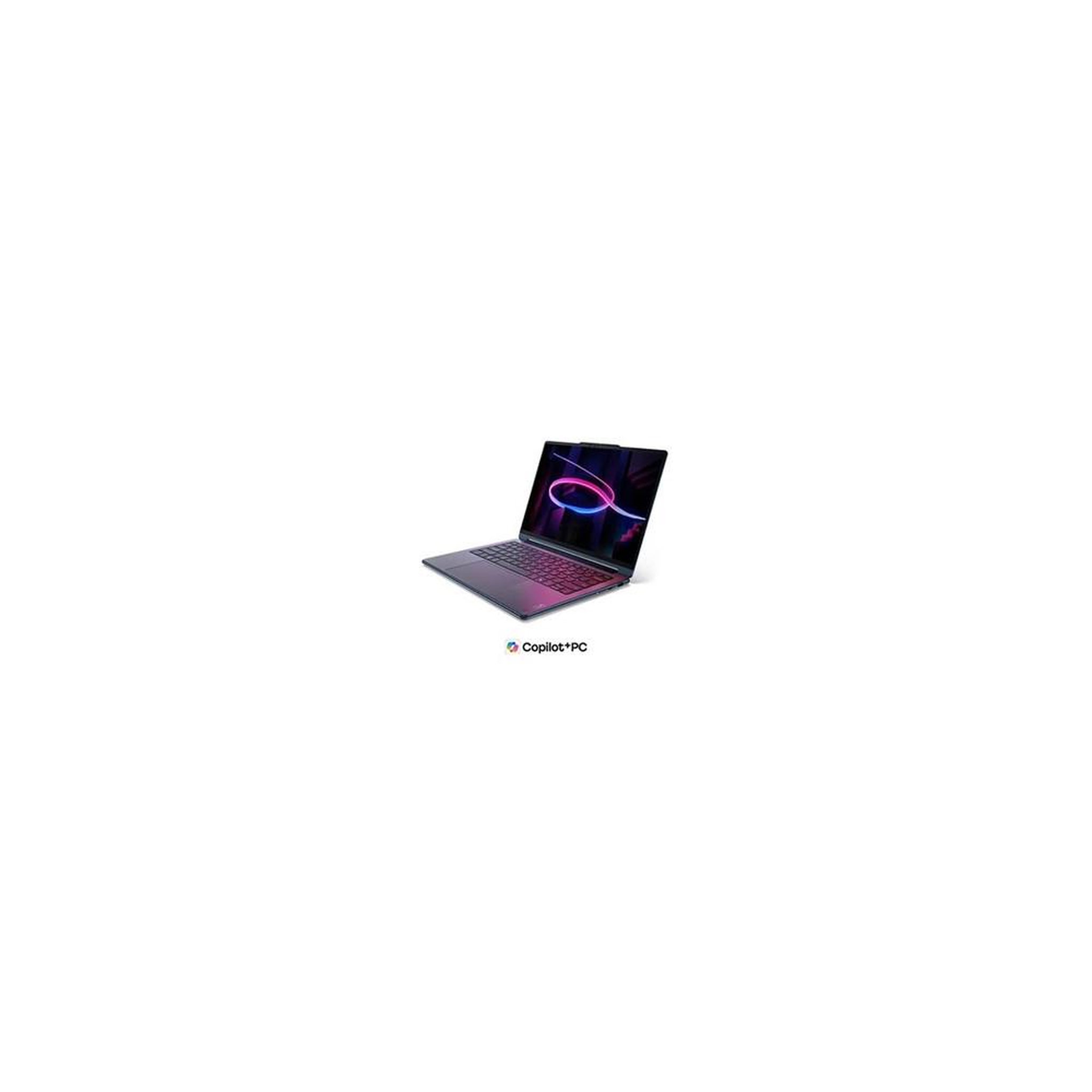 Voir la diapositive 4 : Lenovo PC 2-en-1 Lenovo Yoga 9 14IPH11 83SE 14  Ecran tactile OLED 120 Hz Copilot+PC Intel® Core™ Ultra 7 32 Go RAM 1 To SSD Bleu co