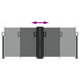 Voir la diapositive 5 : VIDAXL Auvent lateral retractable anthracite 100x1000 cm
