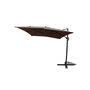 Voir la diapositive 6 : CONCEPT USINE Parasol LED 3 x 4 m chocolat CALVIA