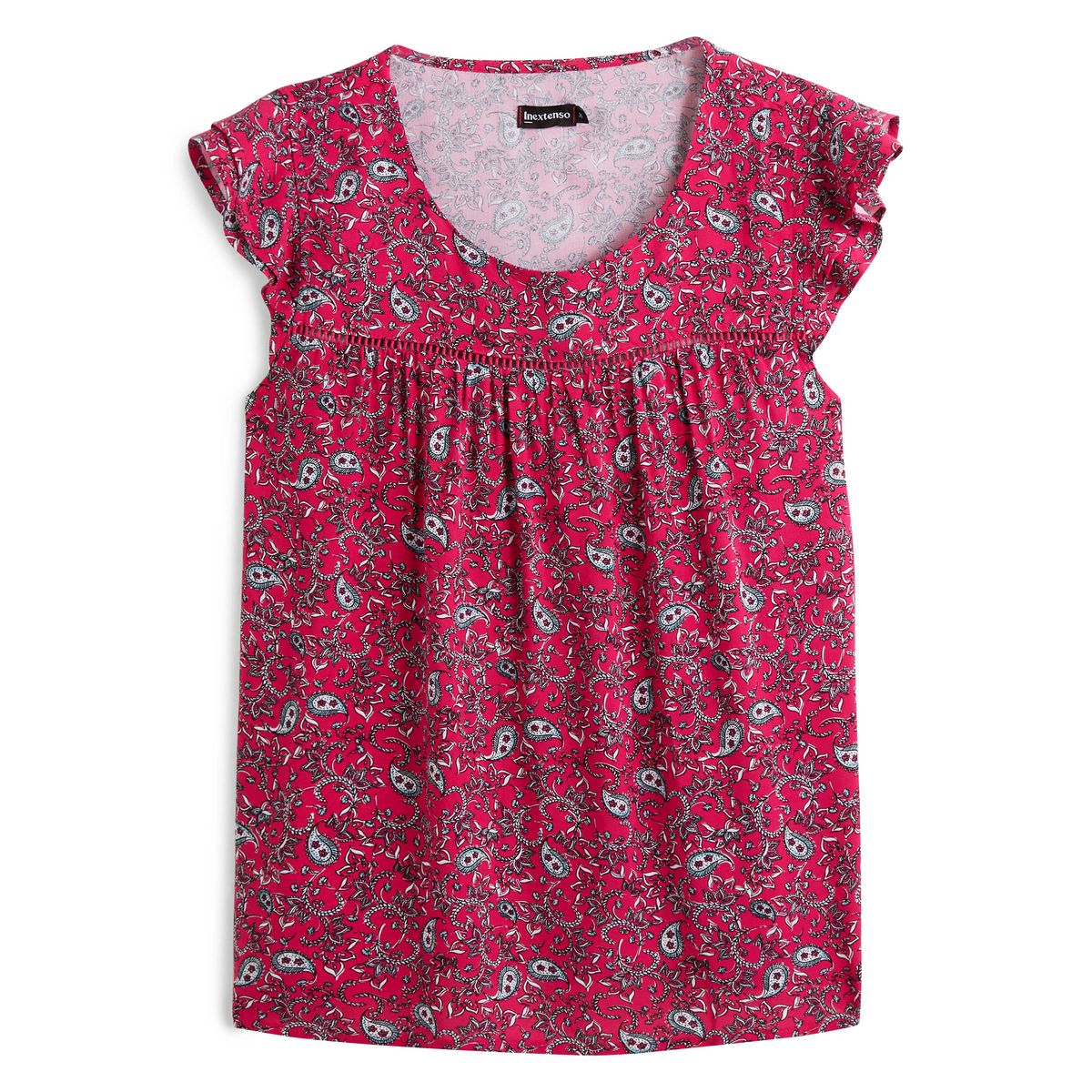 INEXTENSO Chemise fuchsia femme
