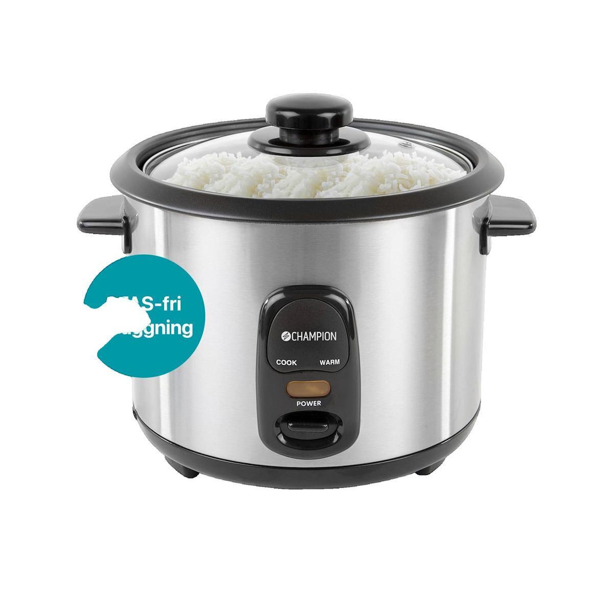 CHAMPION Cuiseur à riz Champion RK500 céramique 1,5L 500W inox