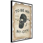 Paris Prix Affiche Murale Encadrée  Hipster. Coloris disponibles : Jaune, Noir