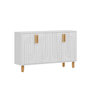 Voir la diapositive 1 : Habitat et Jardin Console en bois  Rodney  - 29 x 120 x 73 cm - Blanc