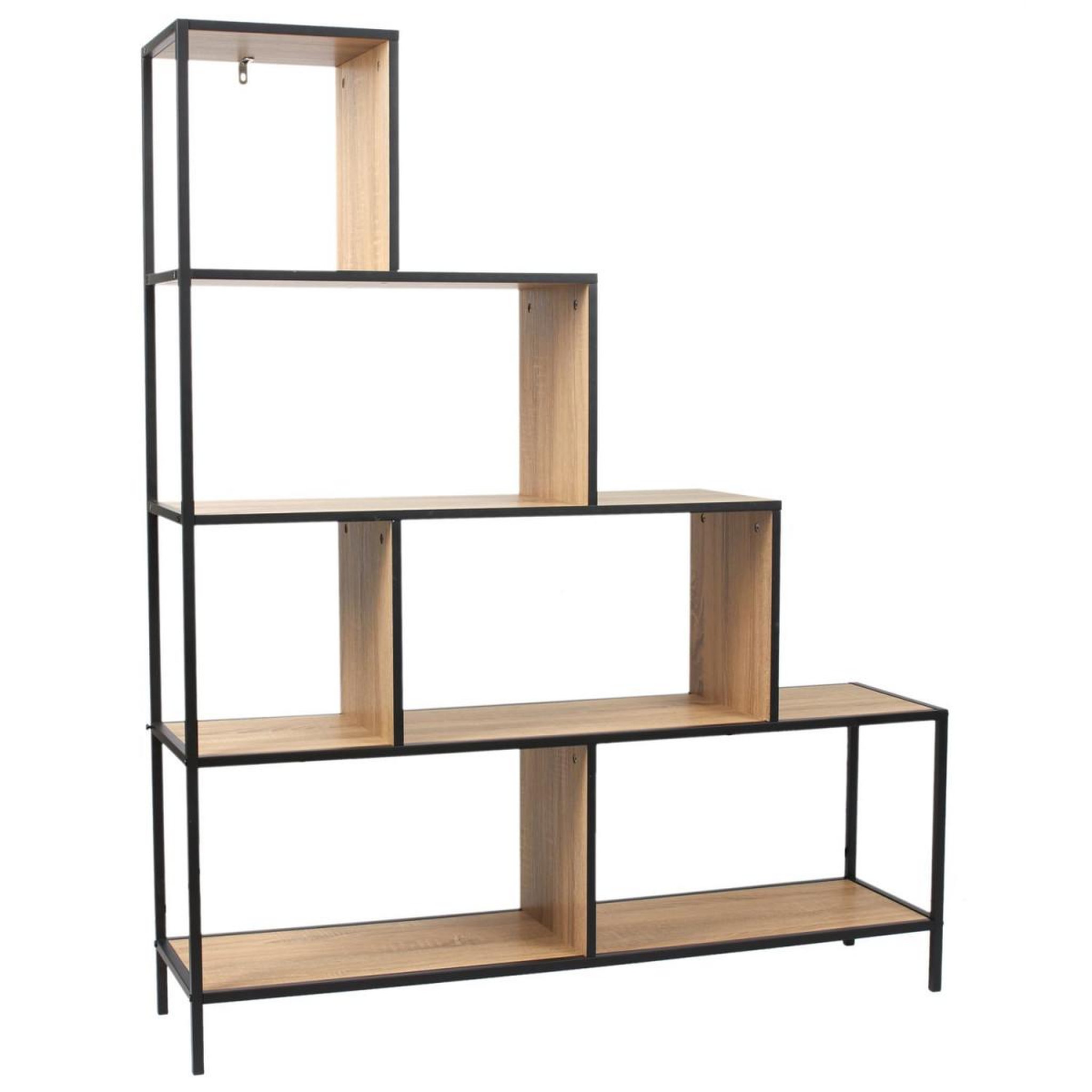 Voir la diapositive 4 : The Home Deco Factory Étagère escalier  edison  146cm naturel & noir