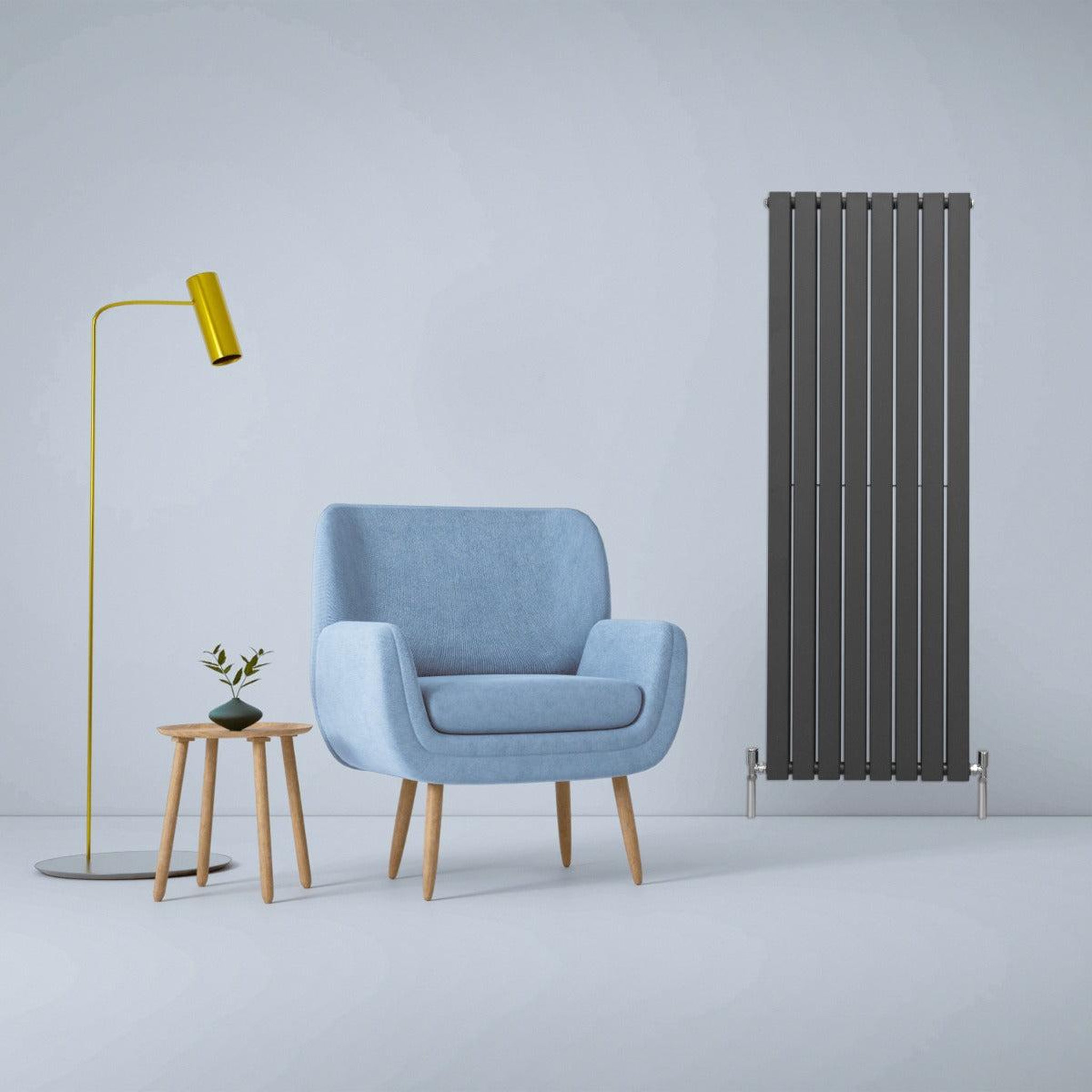 Voir la diapositive 2 : MONSTERSHOP Radiateur plat à 2 panneaux - 1600 x 560 mm