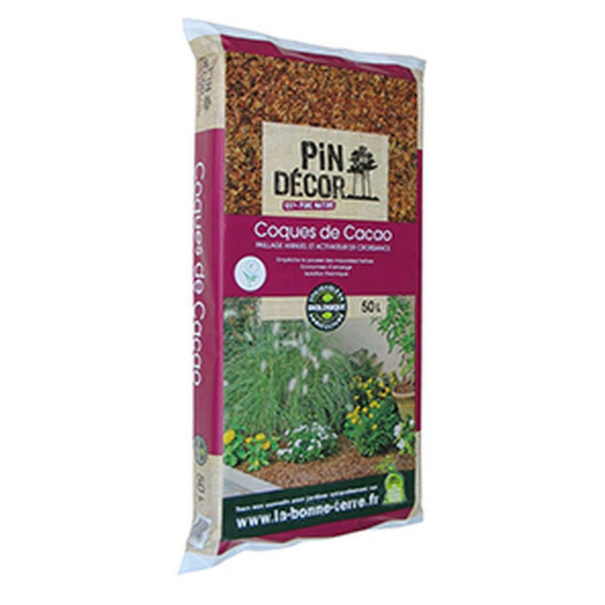 PIN DECOR Coques de cacao 50l